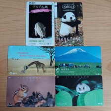 6 Telefonkarten Japan 1986/93