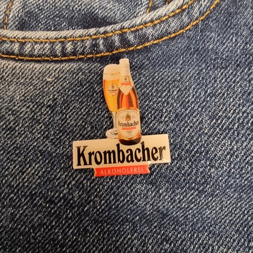 Krombacher pin - krombacher,