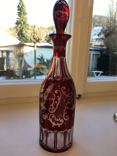 Kristall karaffe böhmisches - karaffe,
