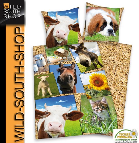 Bauernhof tiere bettwäsche - bauernhof,