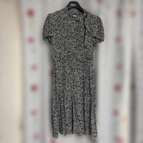 Prada bow tie flare dress - flare,