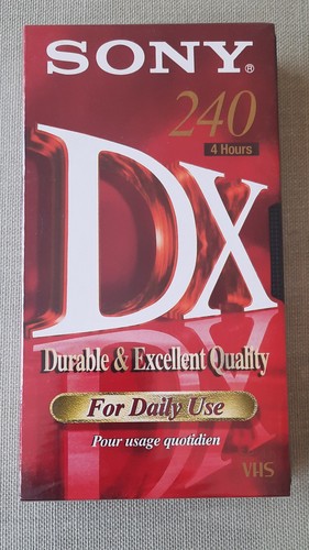 Sony 240 vhs - dx, e-240