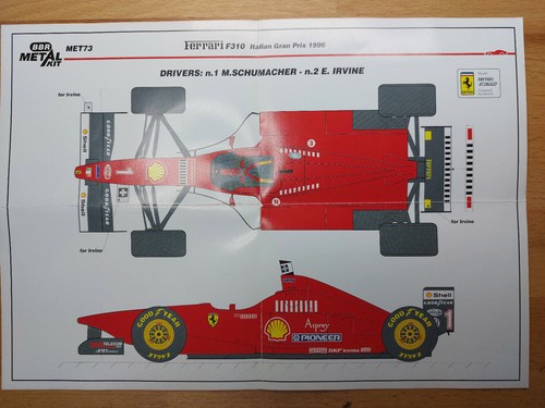 Bbr kit met73 43 ferrari - met73,