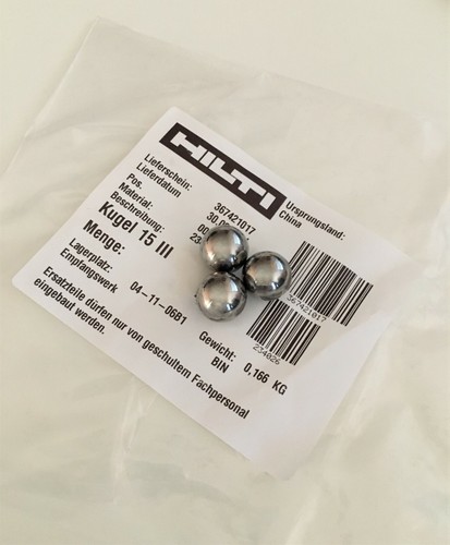 Werkzeugaufnahme kugeln hilti - werkzeugaufnahme,