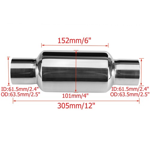 5mm 5zoll einlass - 2.5zoll,