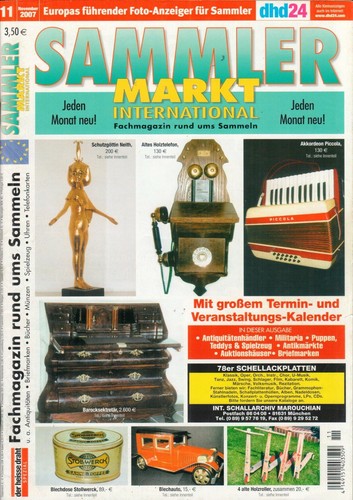 Sammler markt international - sammler,