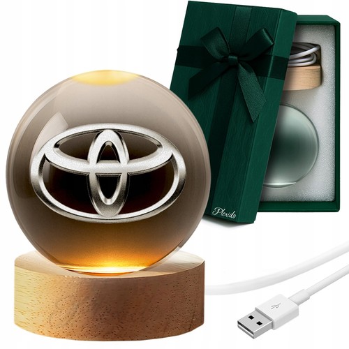 Toyota kristallkugel - toyota, 3d