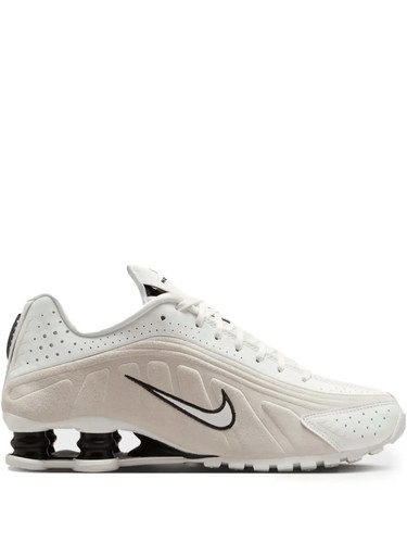 Nike shox beige weiß - r4,