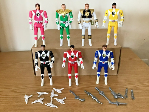 Konvolut power rangers - power, mighty