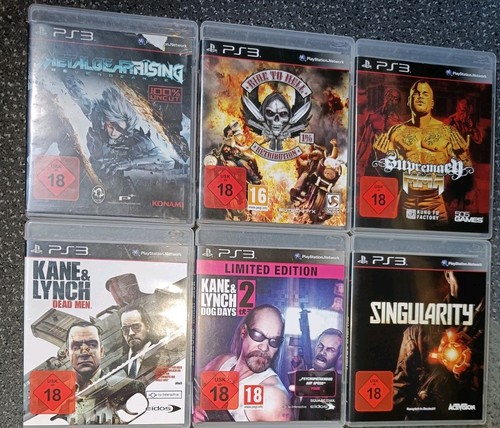 6x ps3 spiele - ☺☺☺,