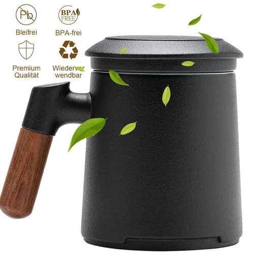 400ml teetasse mit sieb und - 400ml,