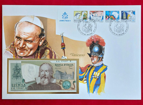 Banknotenbrief vatikan 2000 - -,