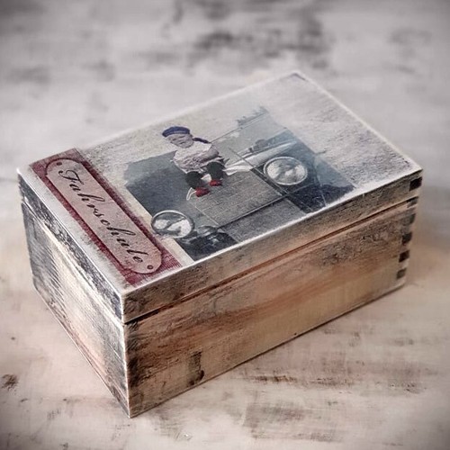 Vintage schatulle 22x14x11 - schatulle,