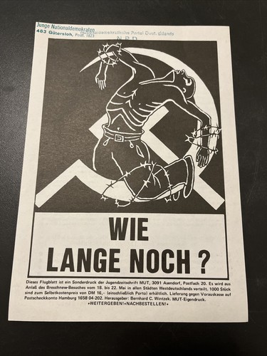 Flugblatt wie lange - flugblatt, noch?"