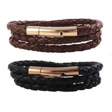 Lederkette lederarmband 6 - lederarmband,
