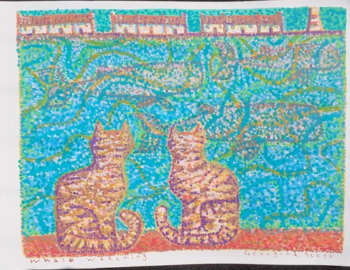 Original eichenwale und meer - original,
