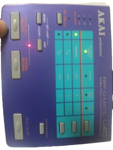 Akai riff matic - u40, phrase