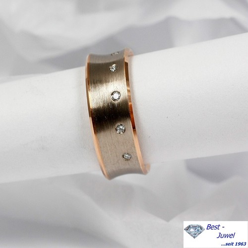 Ring 585 weißgold rotgold - 585,