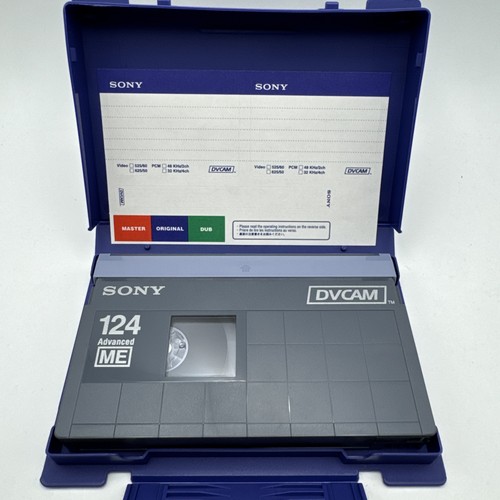 Sony pdv 124n dvcam kassette - pdv-124n,