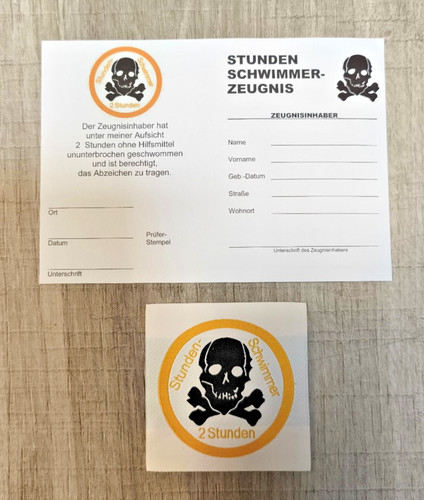 Set totenkopf abzeichen - 1x,