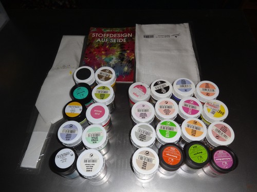 Seidenmalfarben und ein