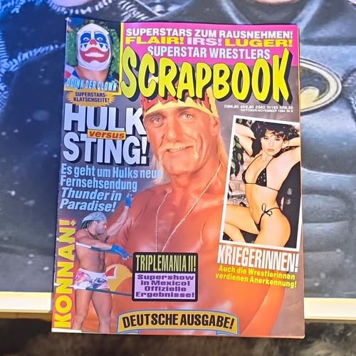 Superstar wrestlers scrapbook - superstar,
