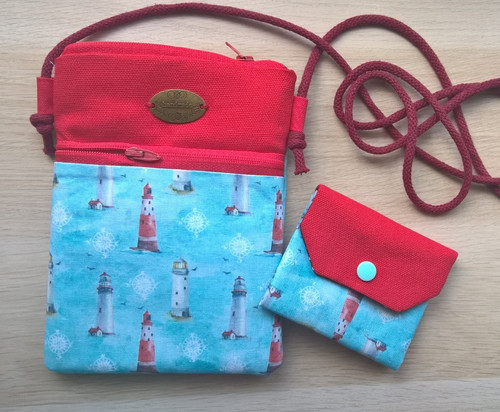 Set handytasche zum - handytasche, umhängen