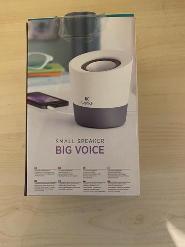 Logitech small speaker - small, big