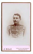 Cdv foto husar - cdv,