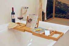 Verstellbare badewannenablage - verstellbare,