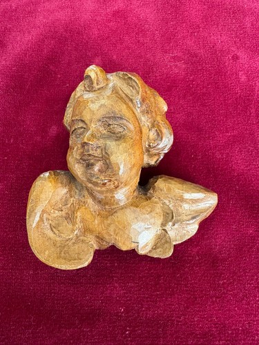 Handgeschnitzter engel aus - engel,