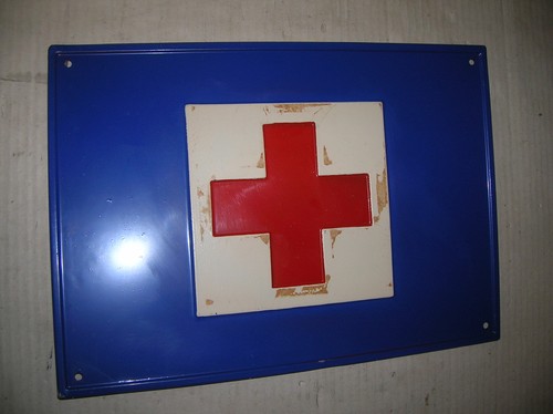Original altes blechschild - original,