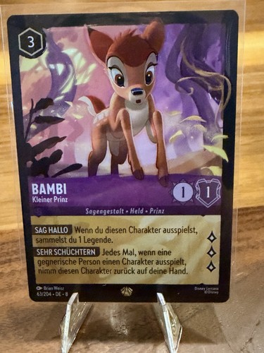 Disney lorcana bambi - disney,