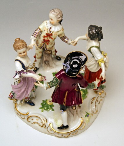 Meissen gärtner kinder figur - ,
