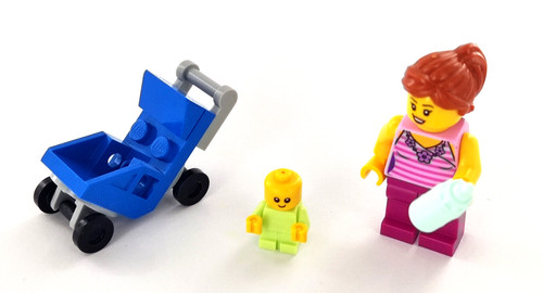 Lego minifigur blauer - lego,
