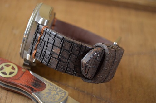 Uhrenarmband mm braun - 26,