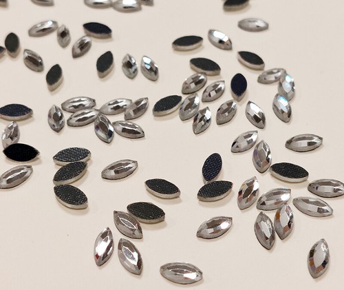 Hotfix elipse crystal - crystal, 4mm