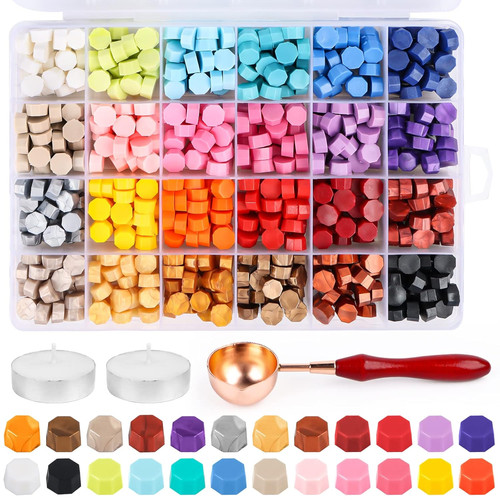Siegelwachs set farben - 24,