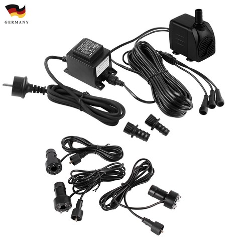 Springbrunnen pumpe mit led - springbrunnen,