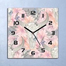 Wanduhr echt glas küchenuhr - wanduhr, echt-glas-küchenuhr