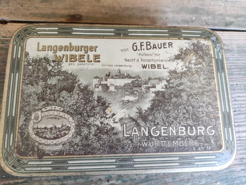 Alte blechdose echte - blechdose,