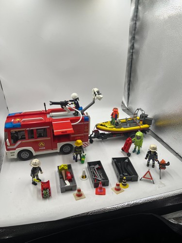 Playmobil feuerwehr auto inkl - feuerwehr,