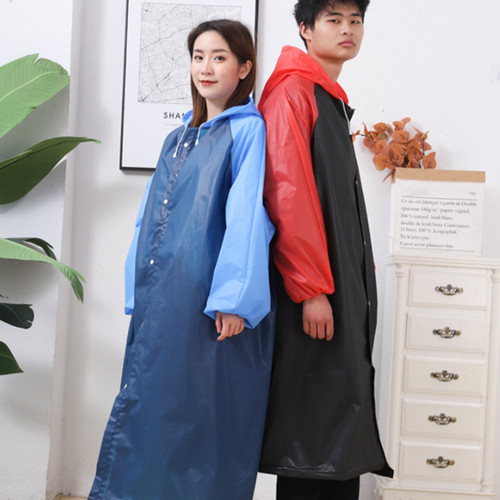 Adult hooded raincoat - hooded,