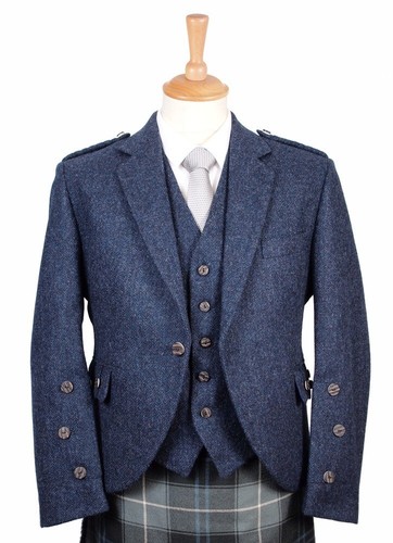 Herren blau argyle wolle - argyle,