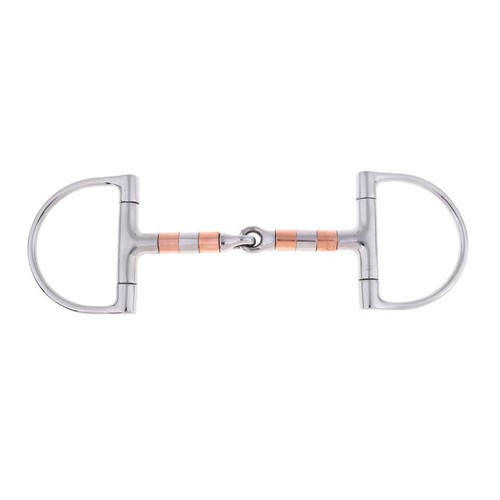 Zoll ring trense - 5-zoll-d-ring-trense, aus