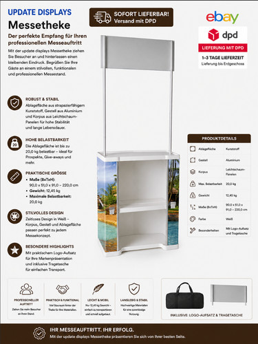Update displays messetheke - displays,