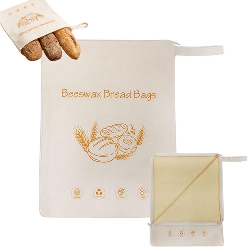 Bienenwachs-Brotbeutel