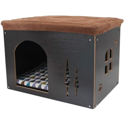 Hundehütte holz katzenhaus - hundehütte,