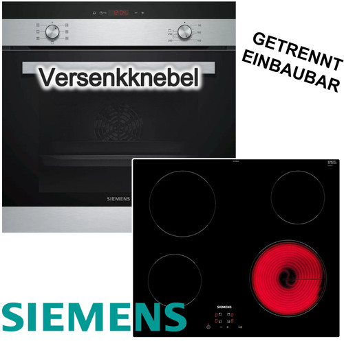 Siemens herdset backofen - herdset,