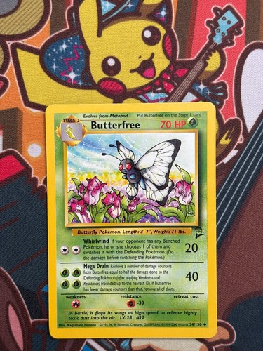 Butterfree 130 base set - 34/130, 2